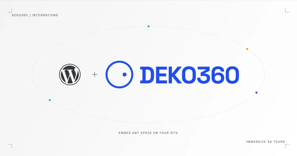 Deko360 is Now on WordPress: Embed Professional Virtual Tours on Your Site